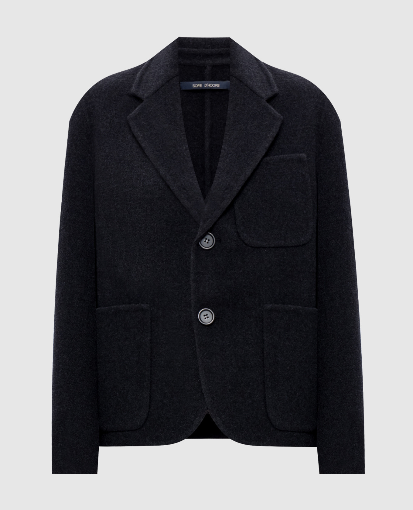 

COSIMO grey wool and silk jacket Sofie D`Hoore