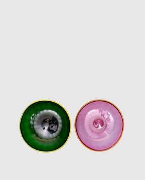 La DoubleJ A set of Murano glass nut plates BWG0003MUR001ASS03