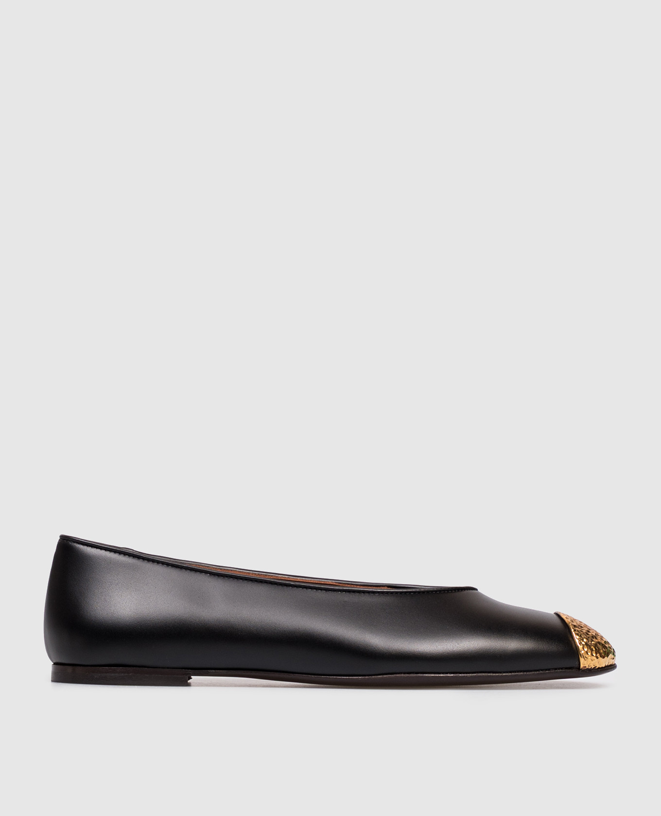 

Georgia black leather ballet flats Giuseppe Zanotti