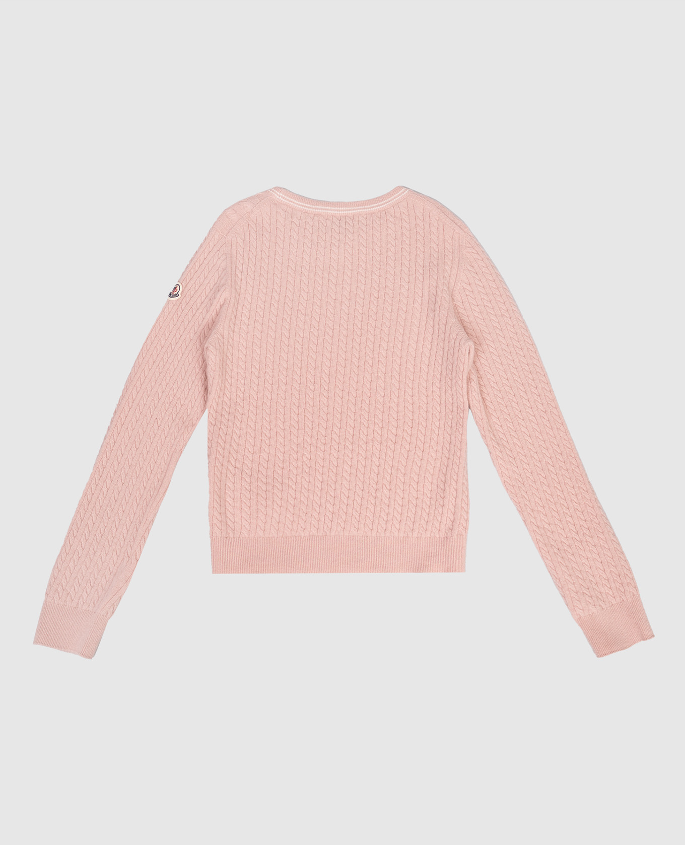 Children's pink sweater with wool Moncler ENFANT 2