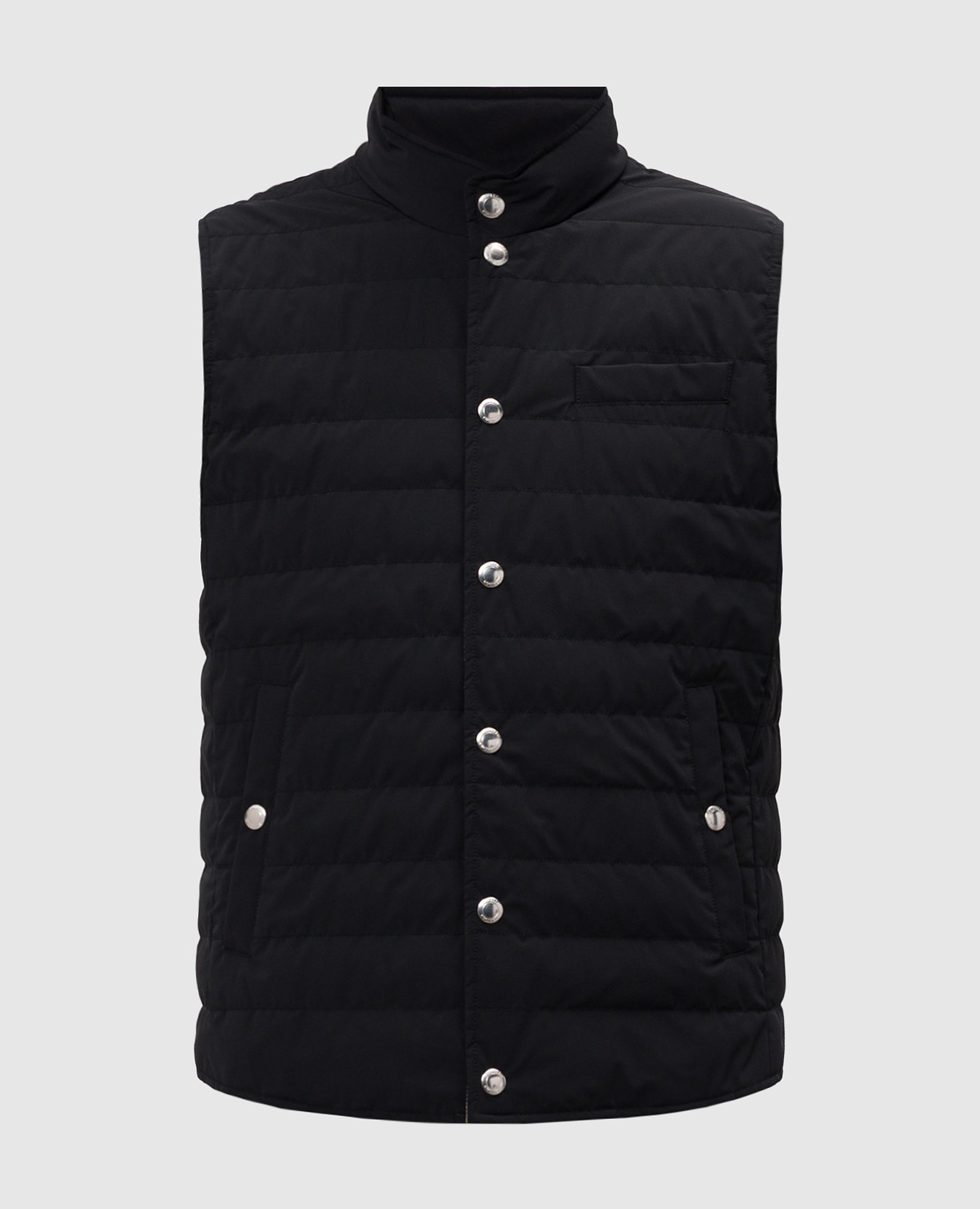 

Black down vest Brunello Cucinelli
