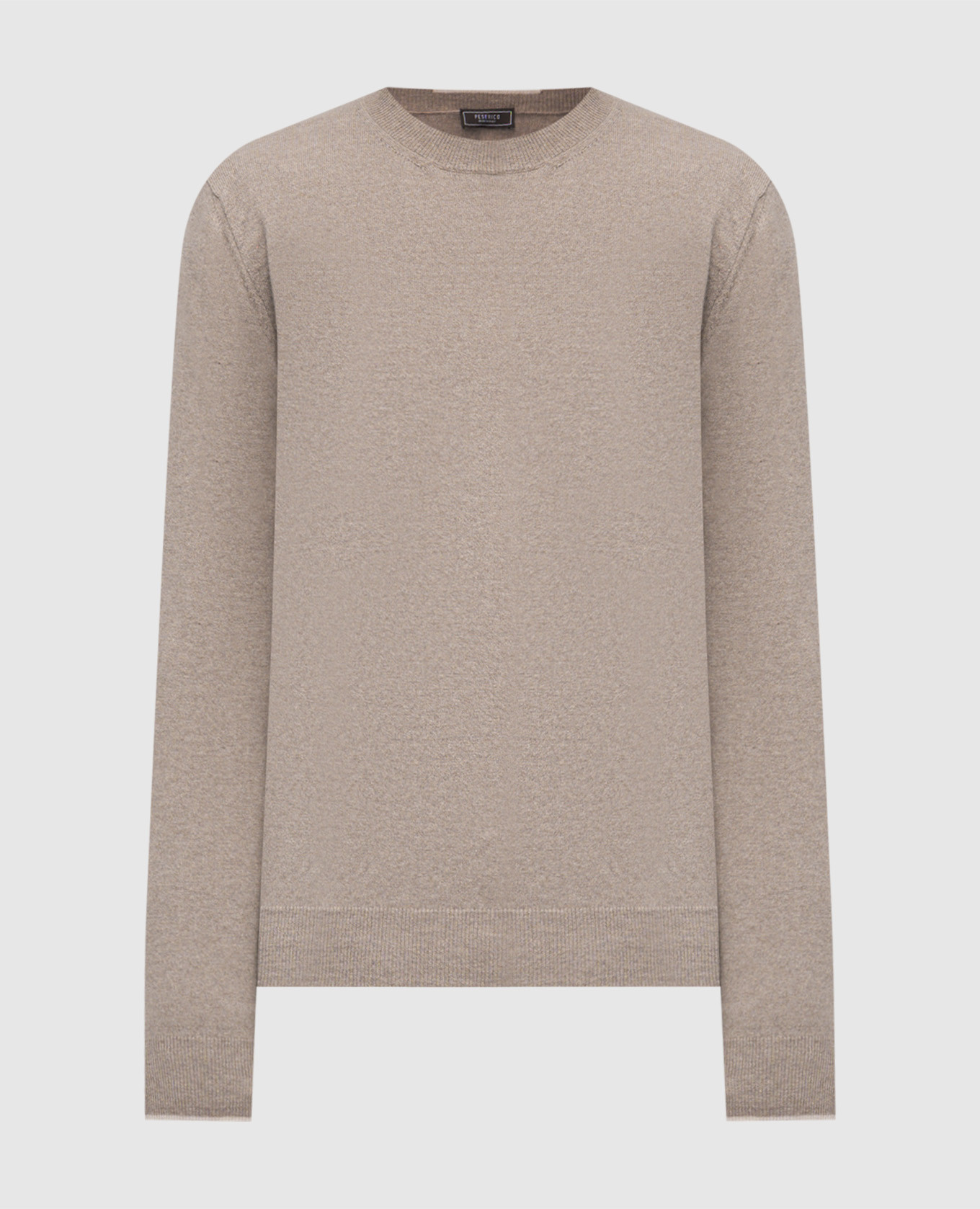 

Beige wool and cashmere jumper Peserico