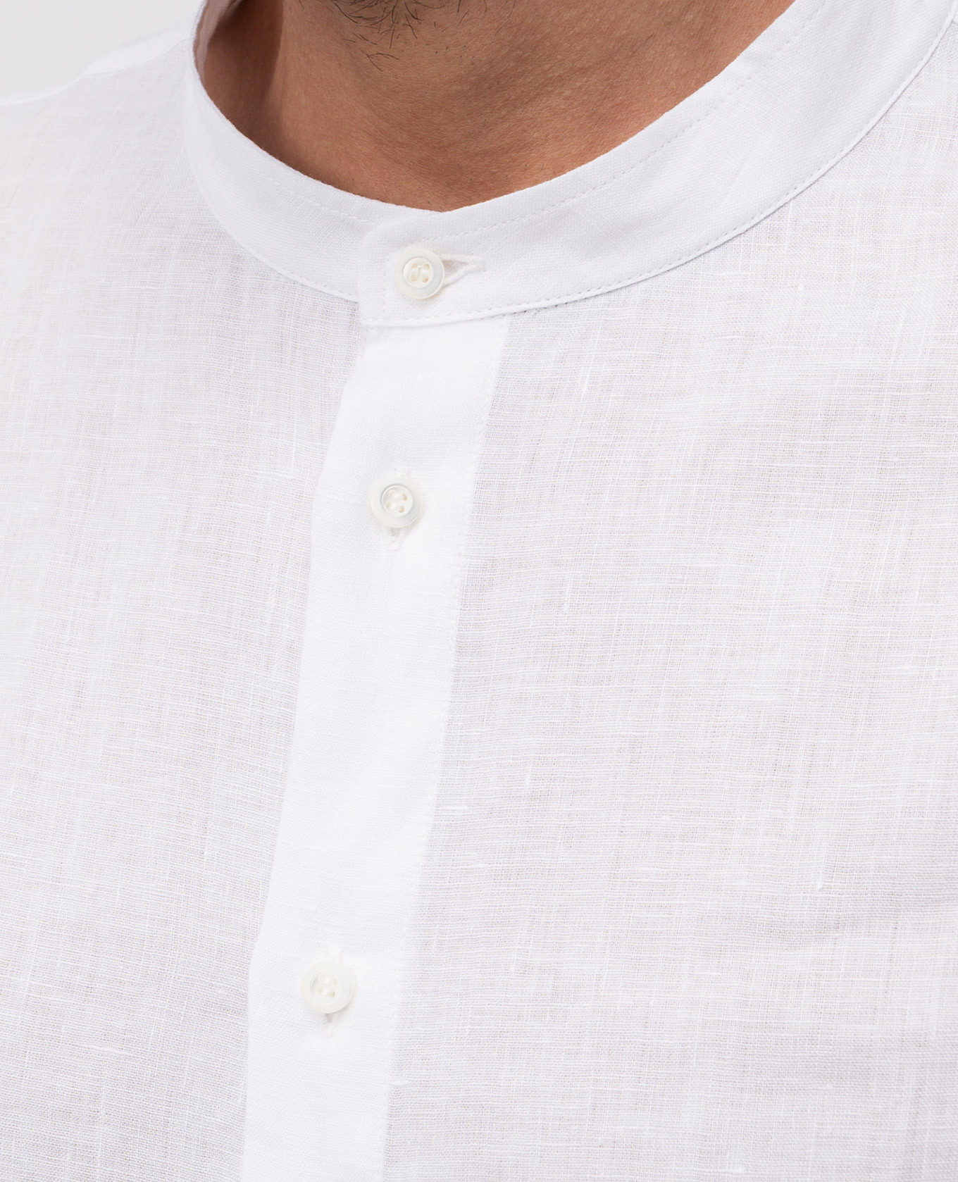

White linen shirt Brunello Cucinelli