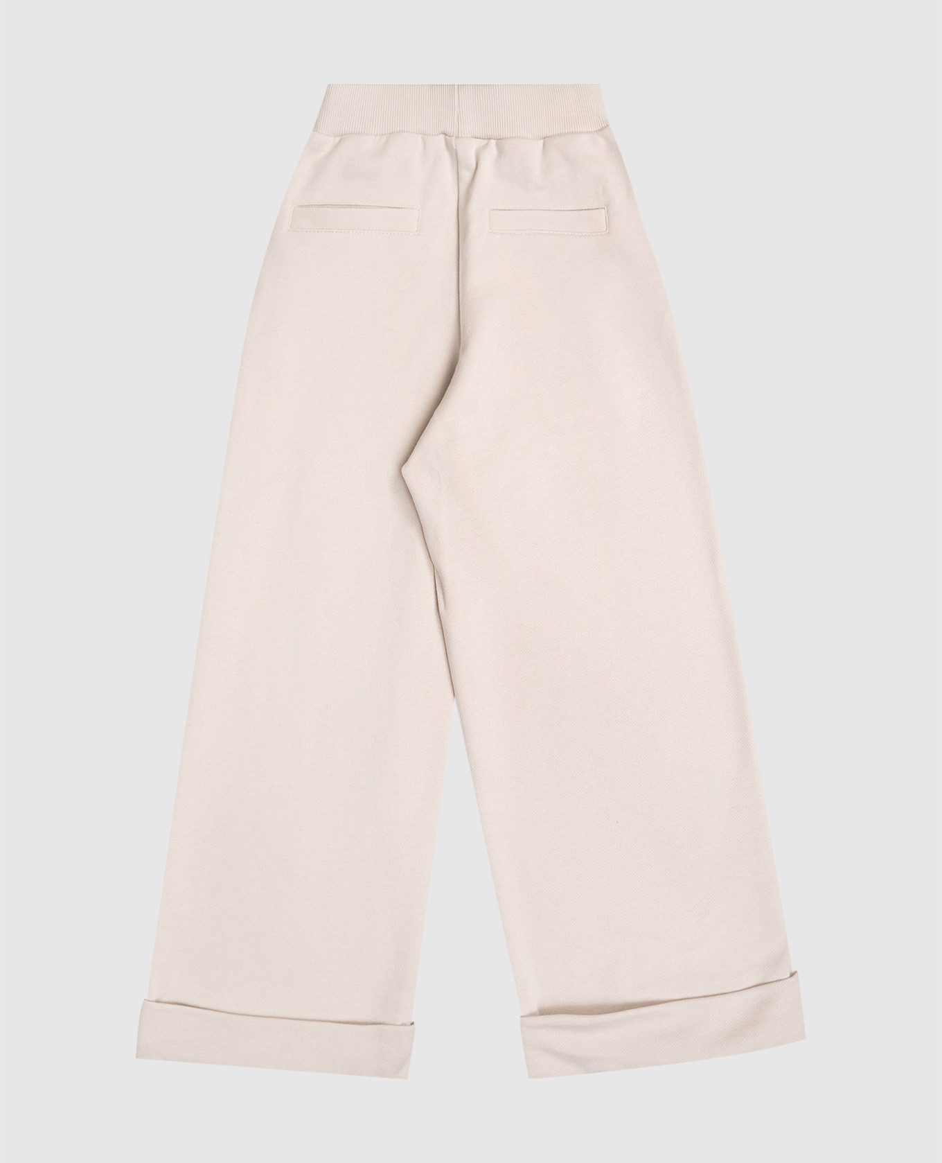

Children's beige pants with lapels Balmain