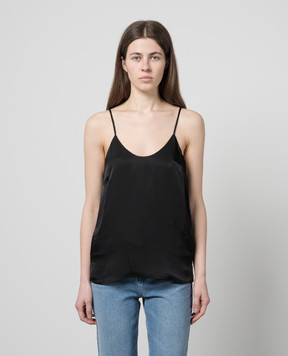 Twinset Black top with logo 241TT2163