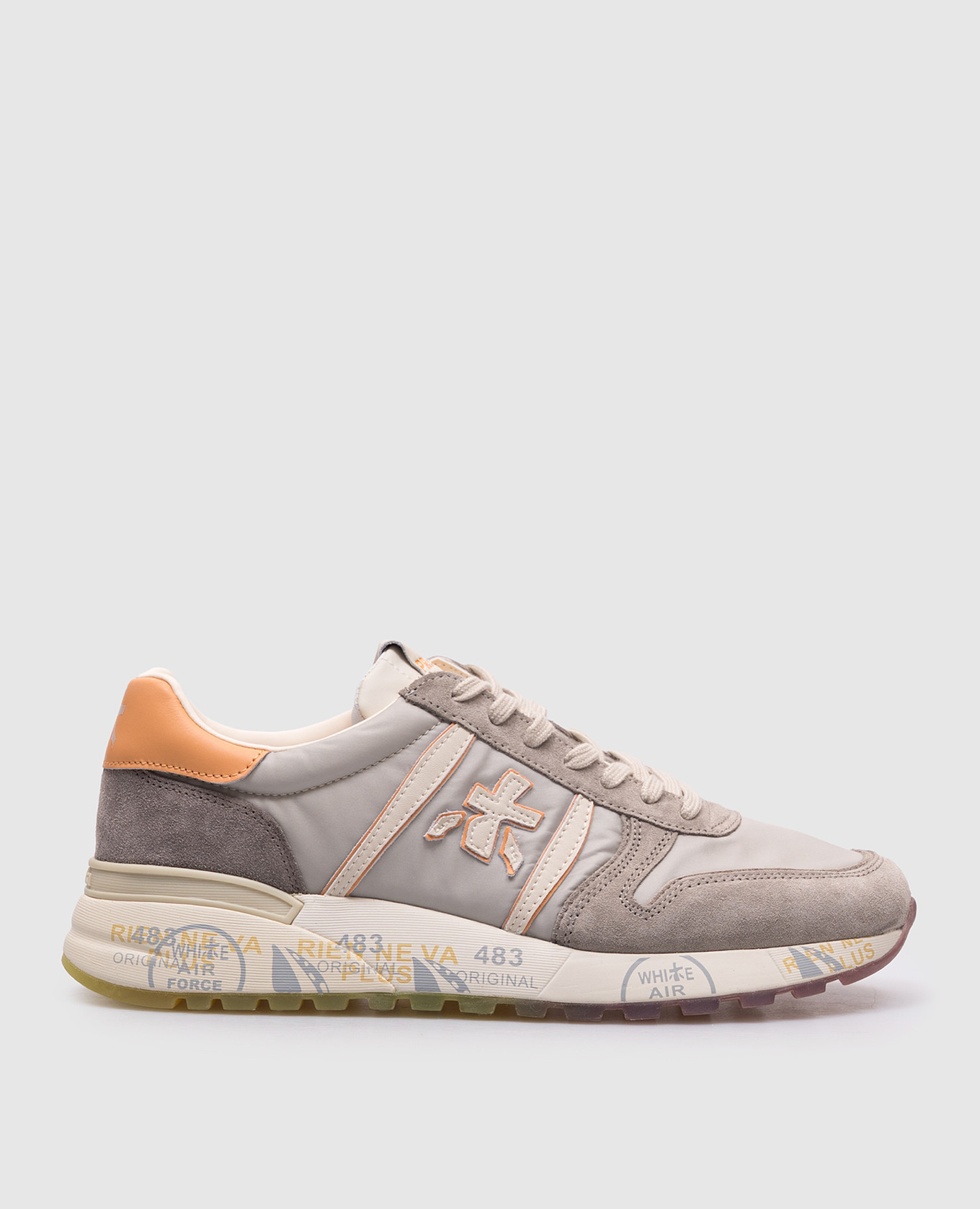 

Grey LANDER logo combination sneakers Premiata