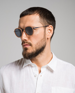 Vilebrequin Brown sunglasses TULIPWOOD VICU3698
