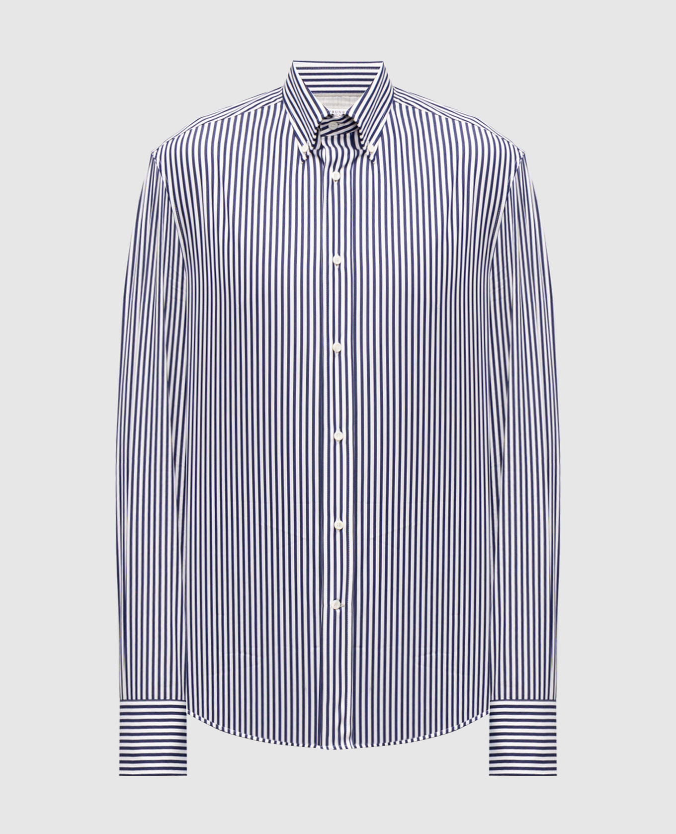 Striped cotton shirt Brunello Cucinelli