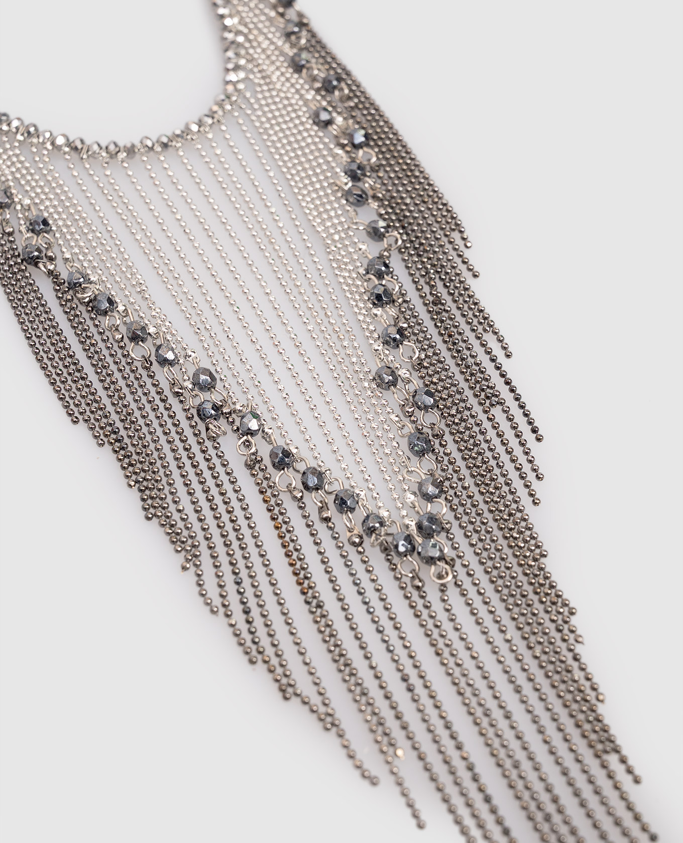 Monil chain necklace with pendants Peserico 3
