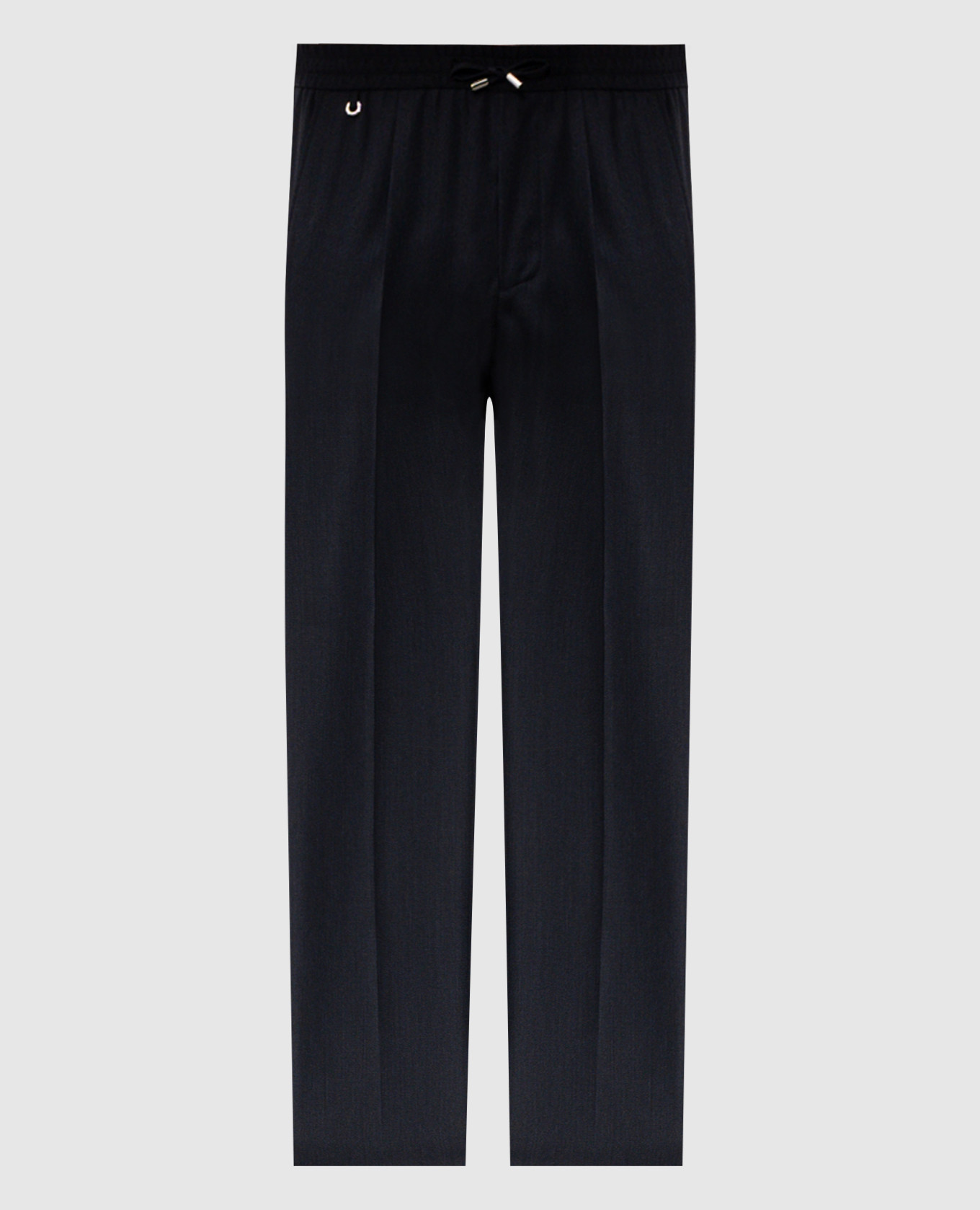 Blue wool pants Stefano Ricci