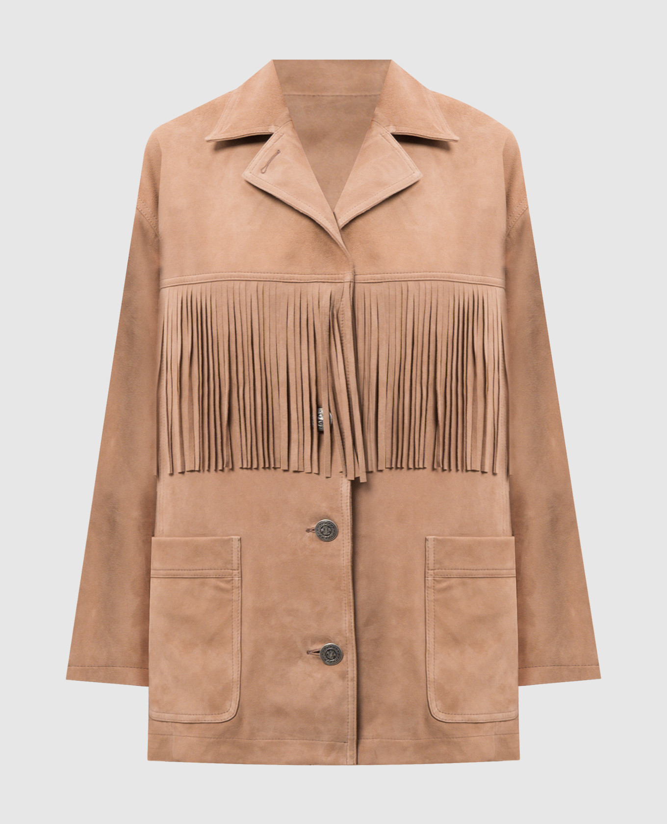 

Dylan brown suede jacket Simonetta Ravizza