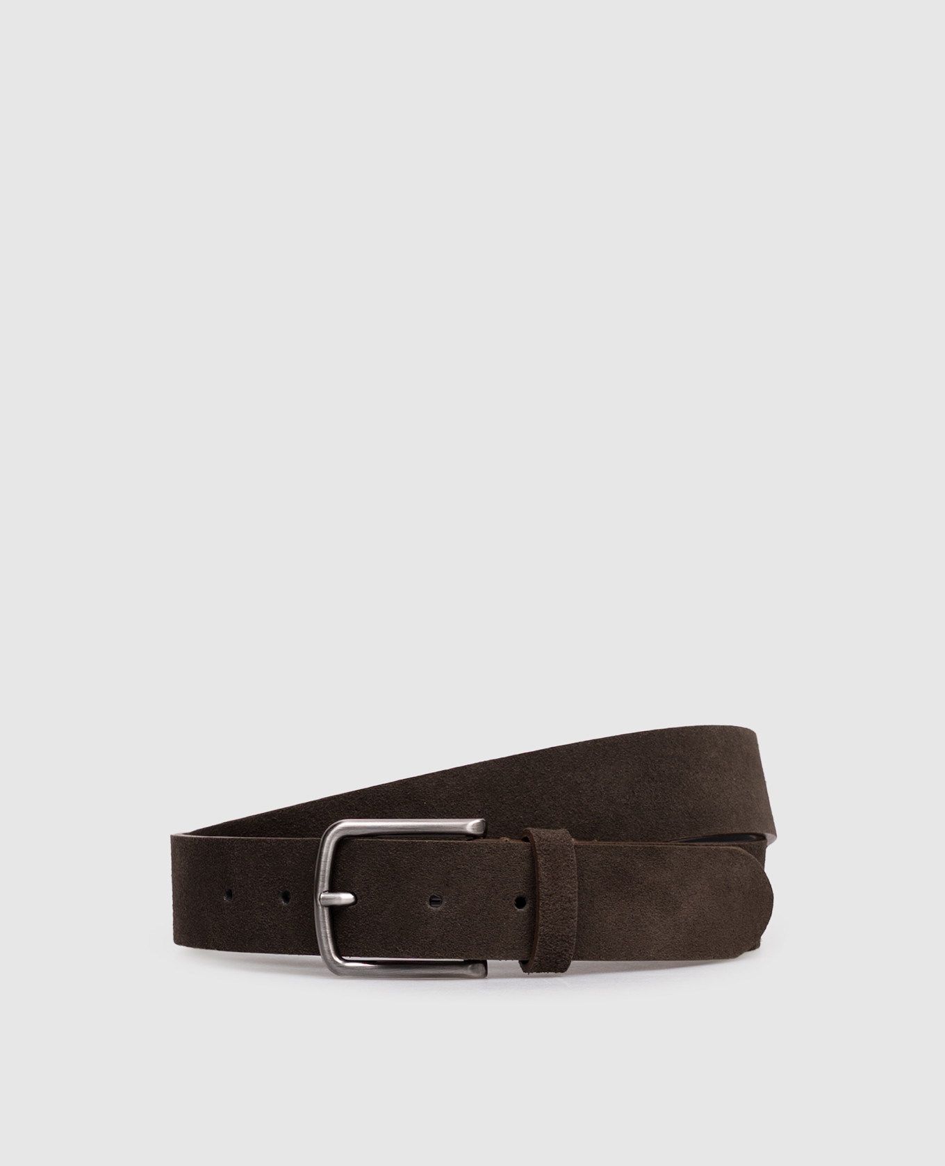 

Brown suede belt Peserico