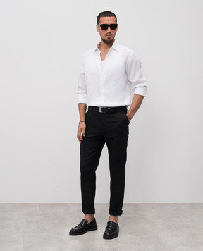 Dolce&Gabbana White linen shirt G5MM4TFU4MH