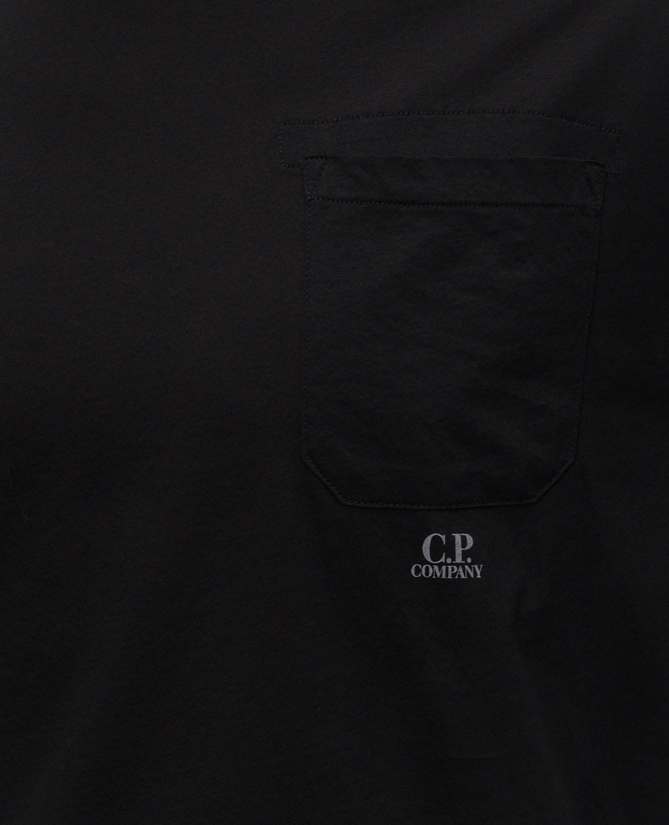 

Black t-shirt with logo print C.P. Company