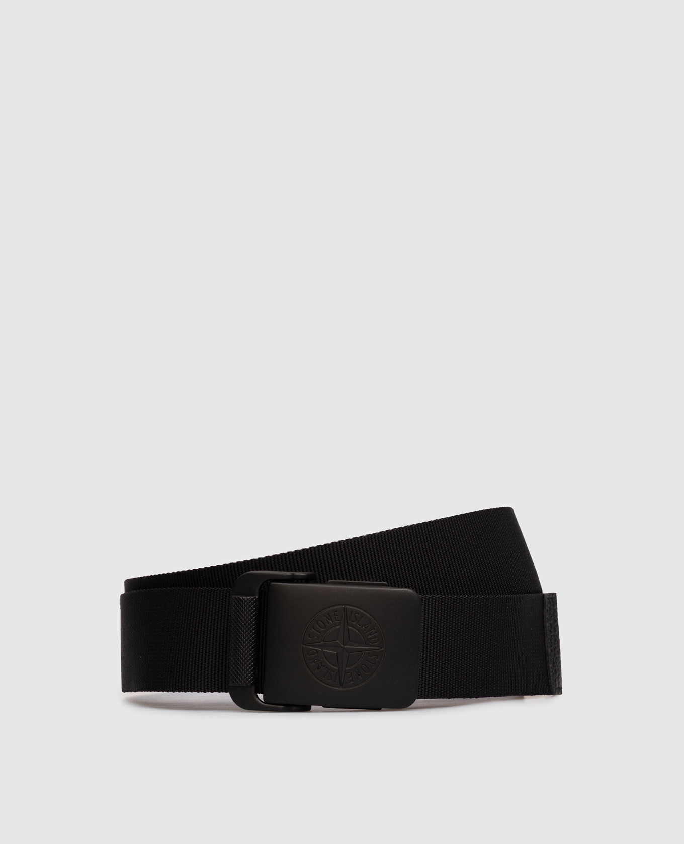 Black belt with engraved logo Stone Island