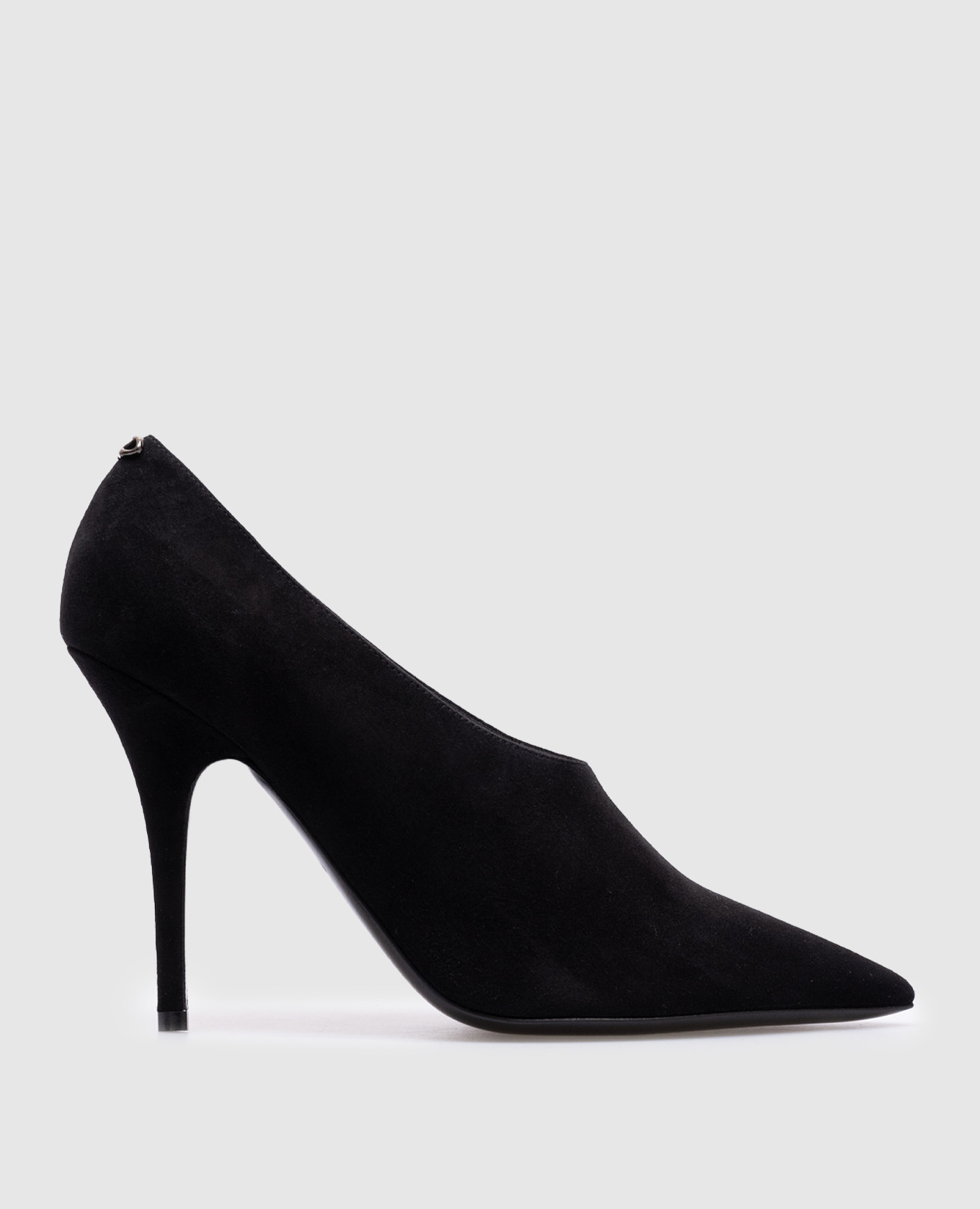 Vlogo signature black suede shoes valentino