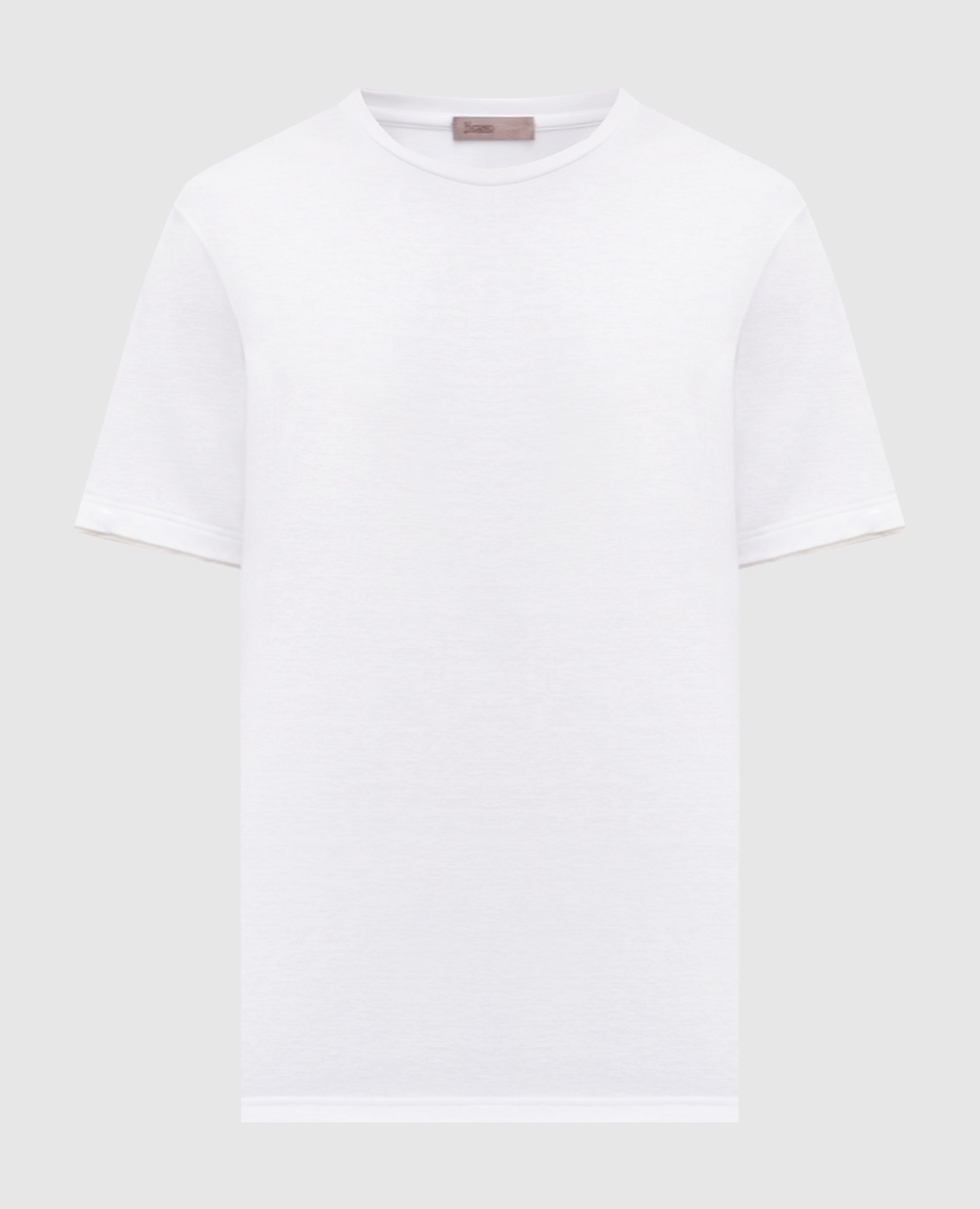 White T-shirt with logo Herno