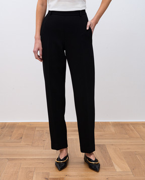 Khaite Black Cambie wool pants 31584127