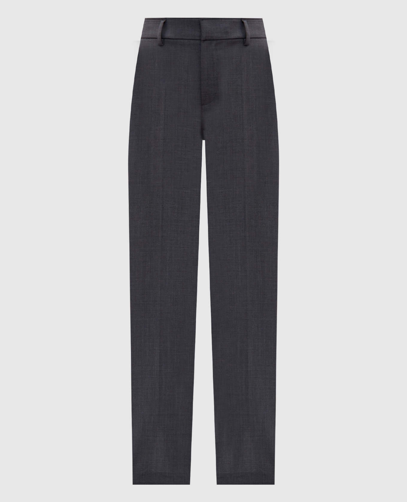 

Gray wool trousers with monil chain Brunello Cucinelli, Grey