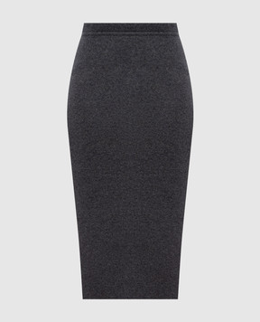 Tom Ford Gray skirt with cashmere GCK247YAX930