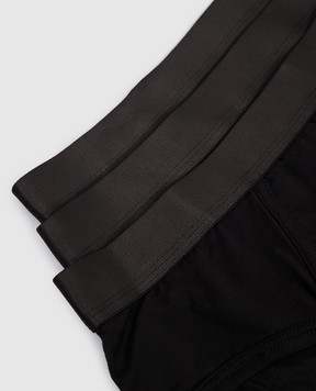CDLP Set of black briefs with logo MUW004011723