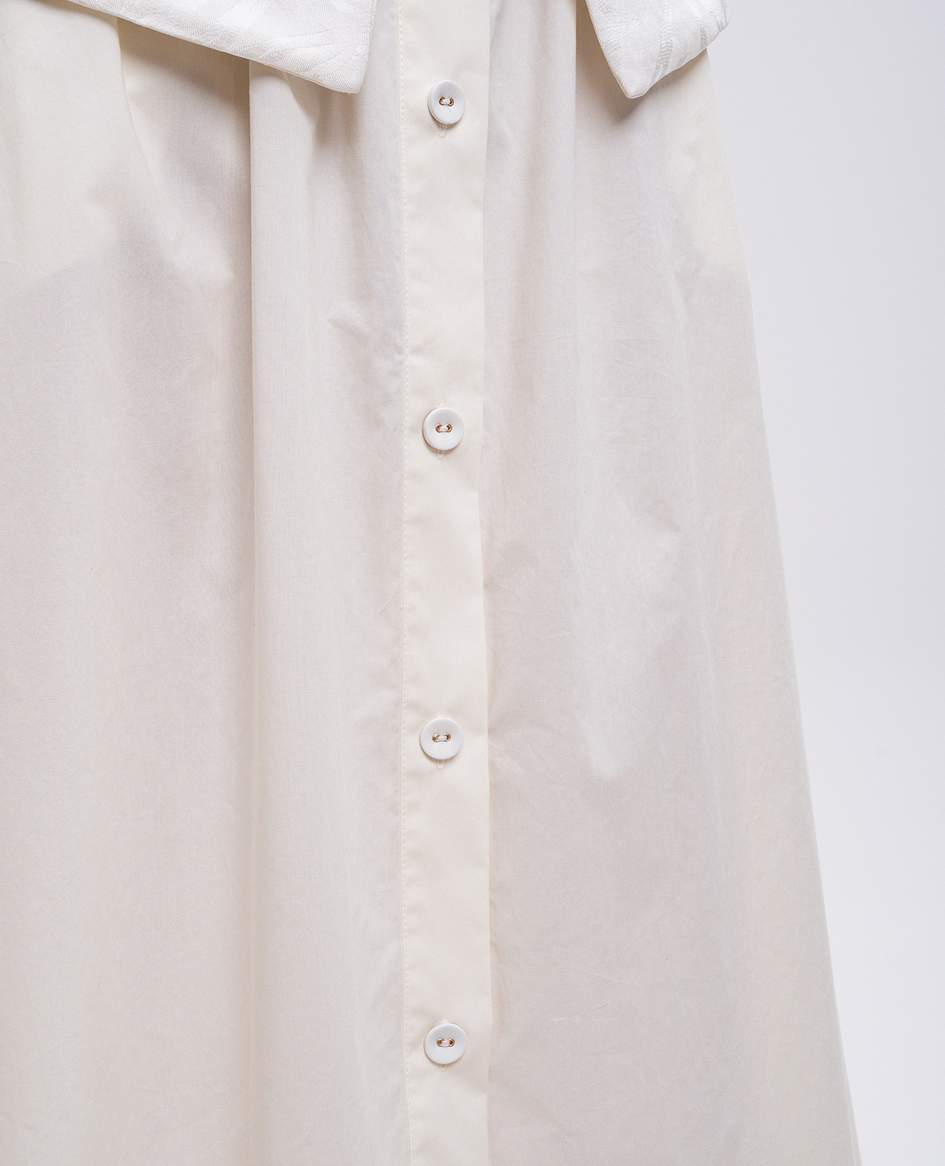 

Beige midi skirt with lace Twinset