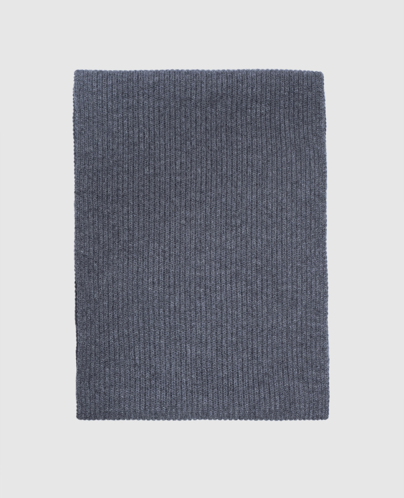 

Gray woolen scarf Solotre, Grey