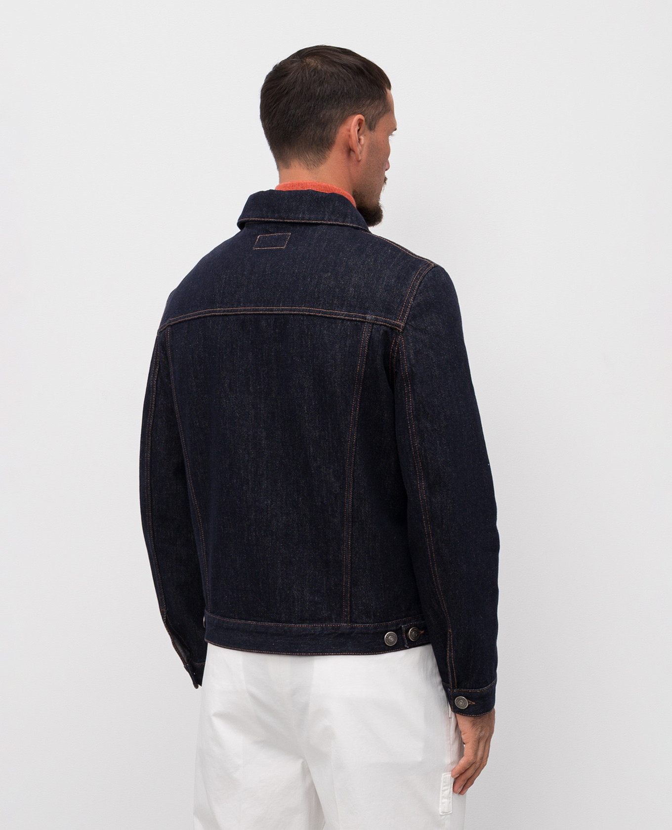 

Blue denim jacket Brunello Cucinelli