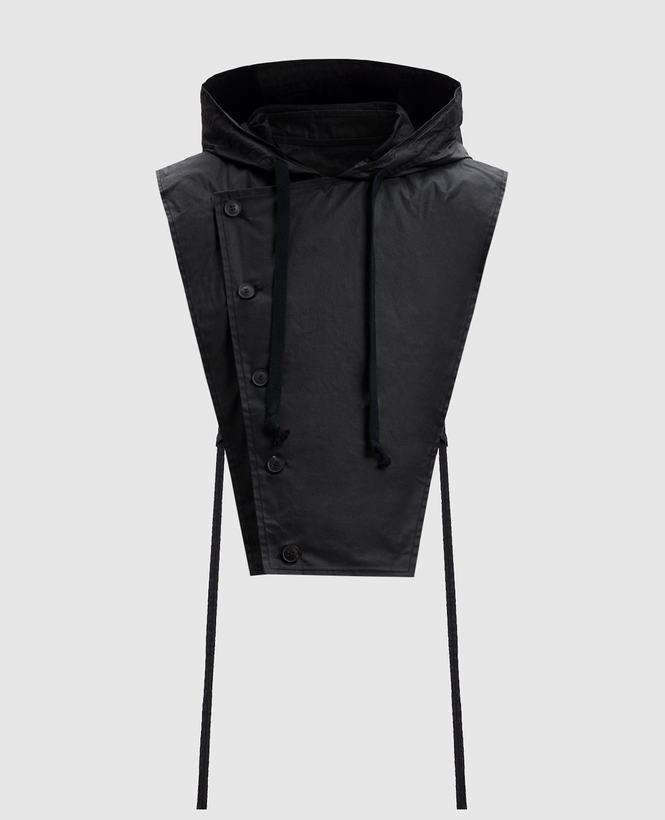 

Black double-breasted waistcoat Jan Jan Van Essche