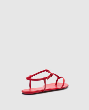 Lou Lou Studio AMARU red leather sandals AMARU