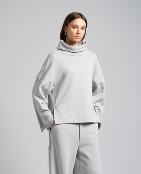 Gauchere Gray sweatshirt with slits M12417460581