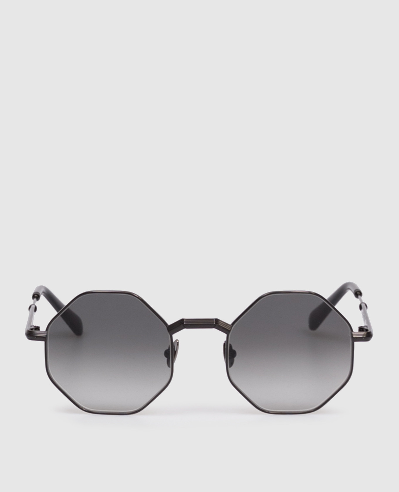 Black Idol sunglasses with logo emblem Stefano Ricci
