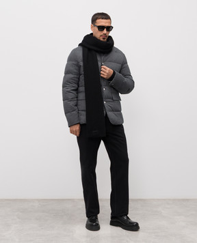 Dolce&Gabbana Black wool scarf GX13KZJDVCI
