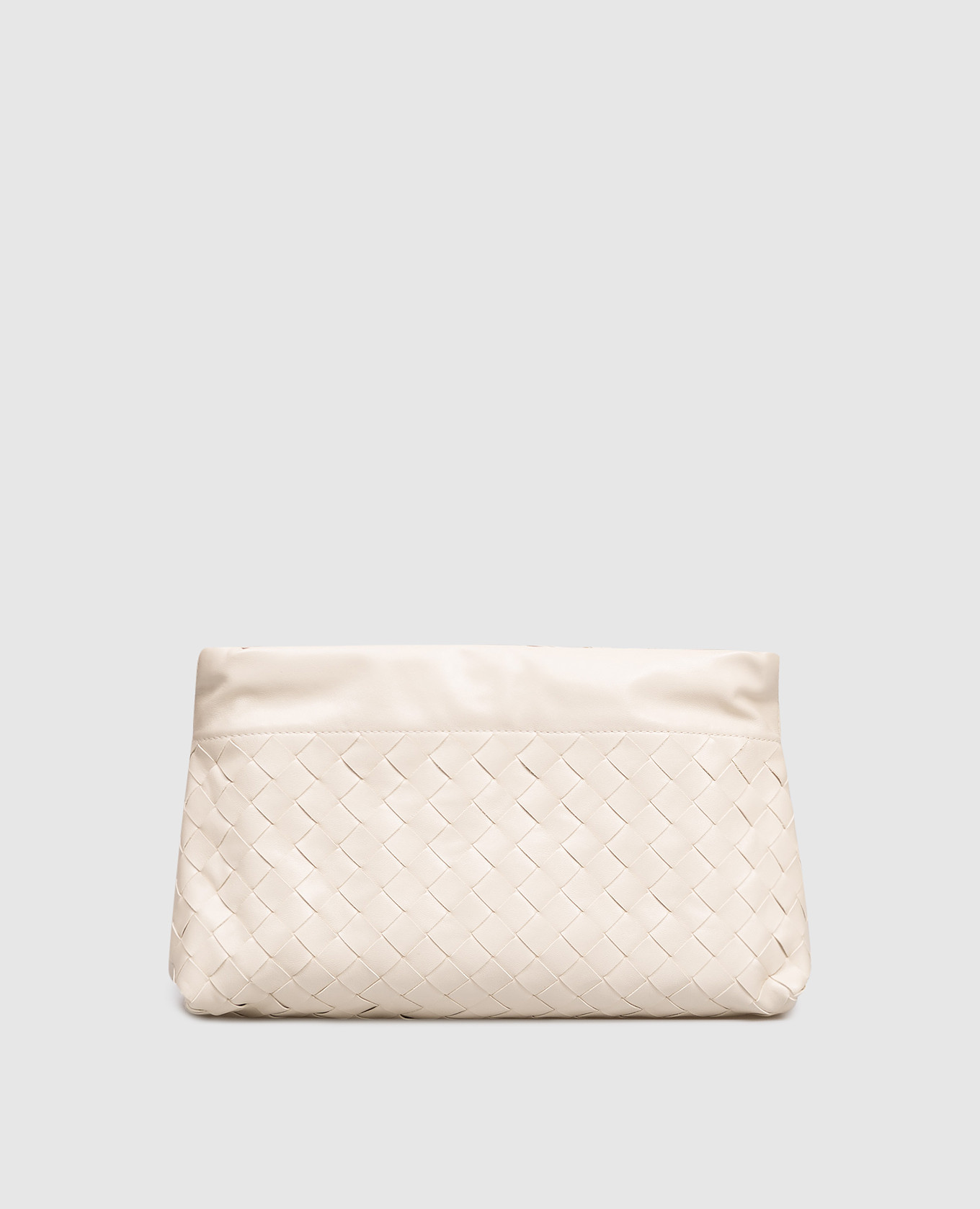 

White leather pouch bag Notte Bottega Veneta