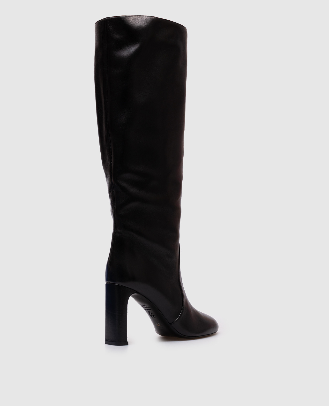 Black leather boots BABETTE Stuart Weitzman 3