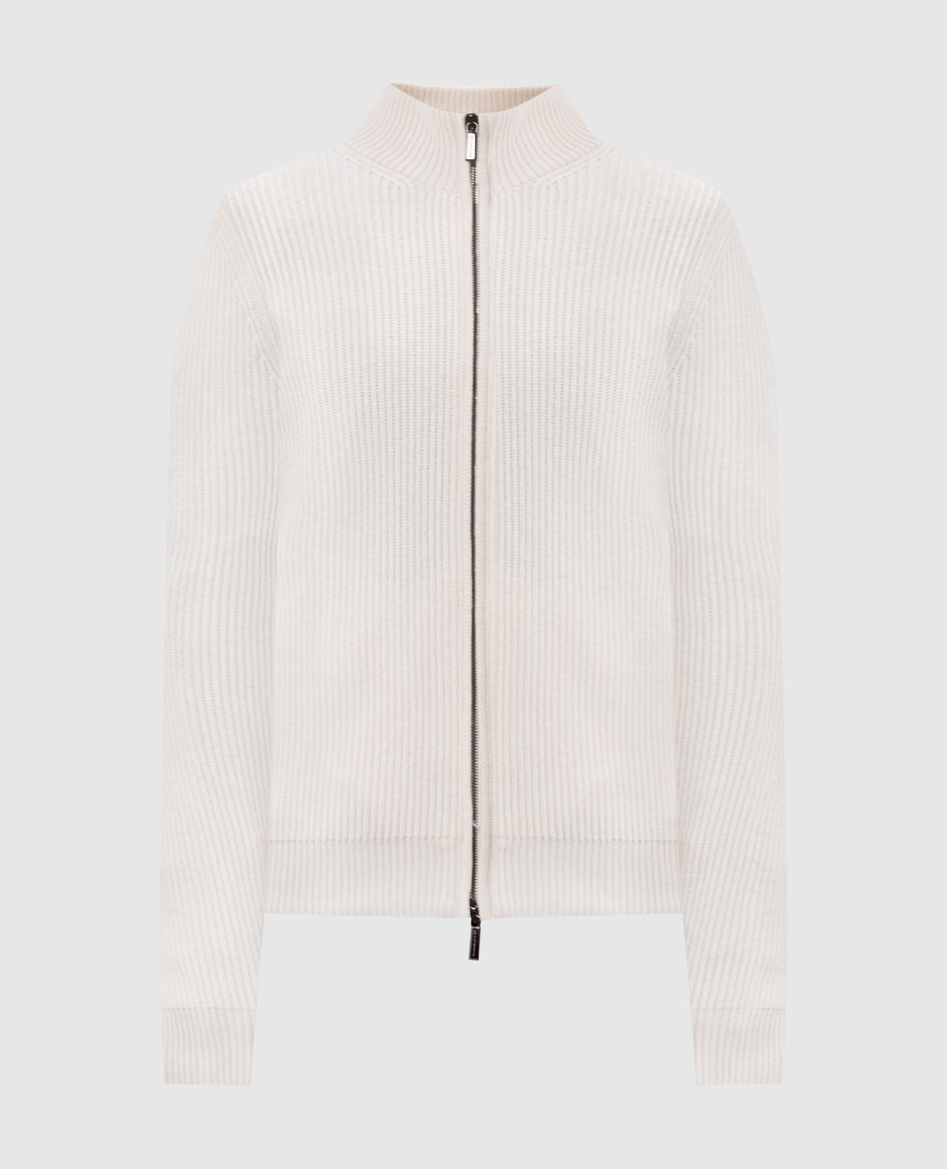 

Ares white cashmere cardigan MooRER