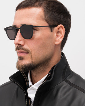 Saint Laurent Black sunglasses 28 with logo 508622Y9902