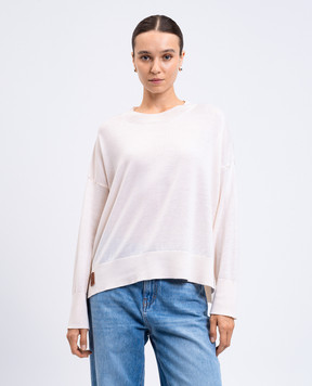 Momoni Beige Larkin wool sweater MOKN011MO34