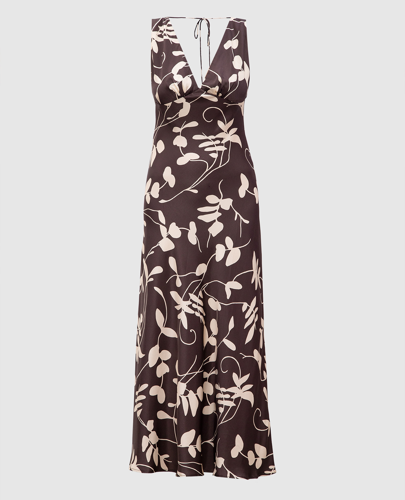 

Amiens brown maxi dress Faithfull