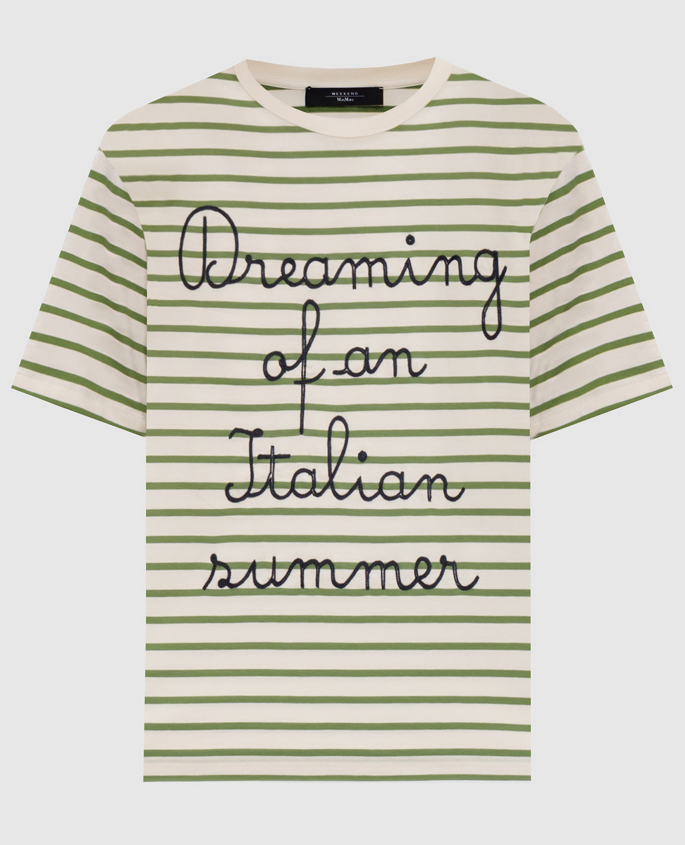 

Beige striped OLGA T-shirt Max Mara Weekend