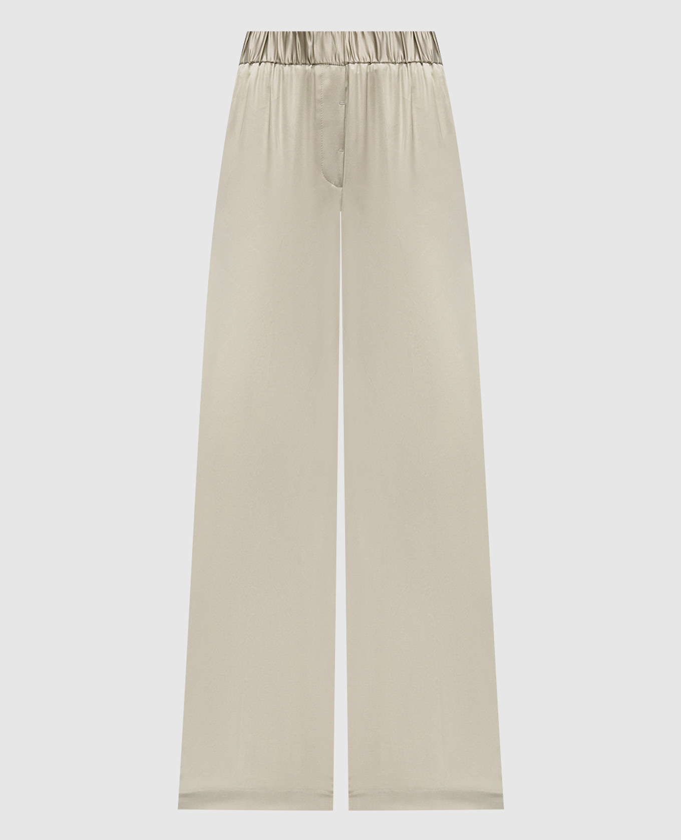 

Green pants with drapery Peserico