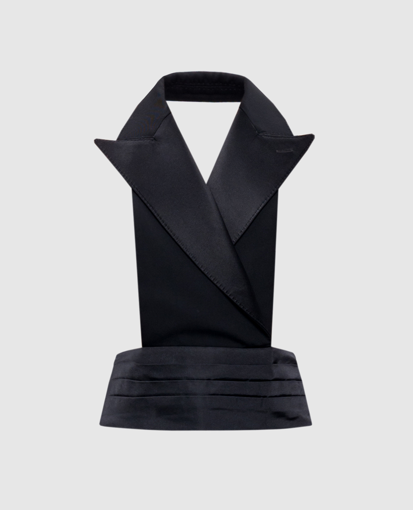 

Black vest made of wool and silk Dolce&Gabbana