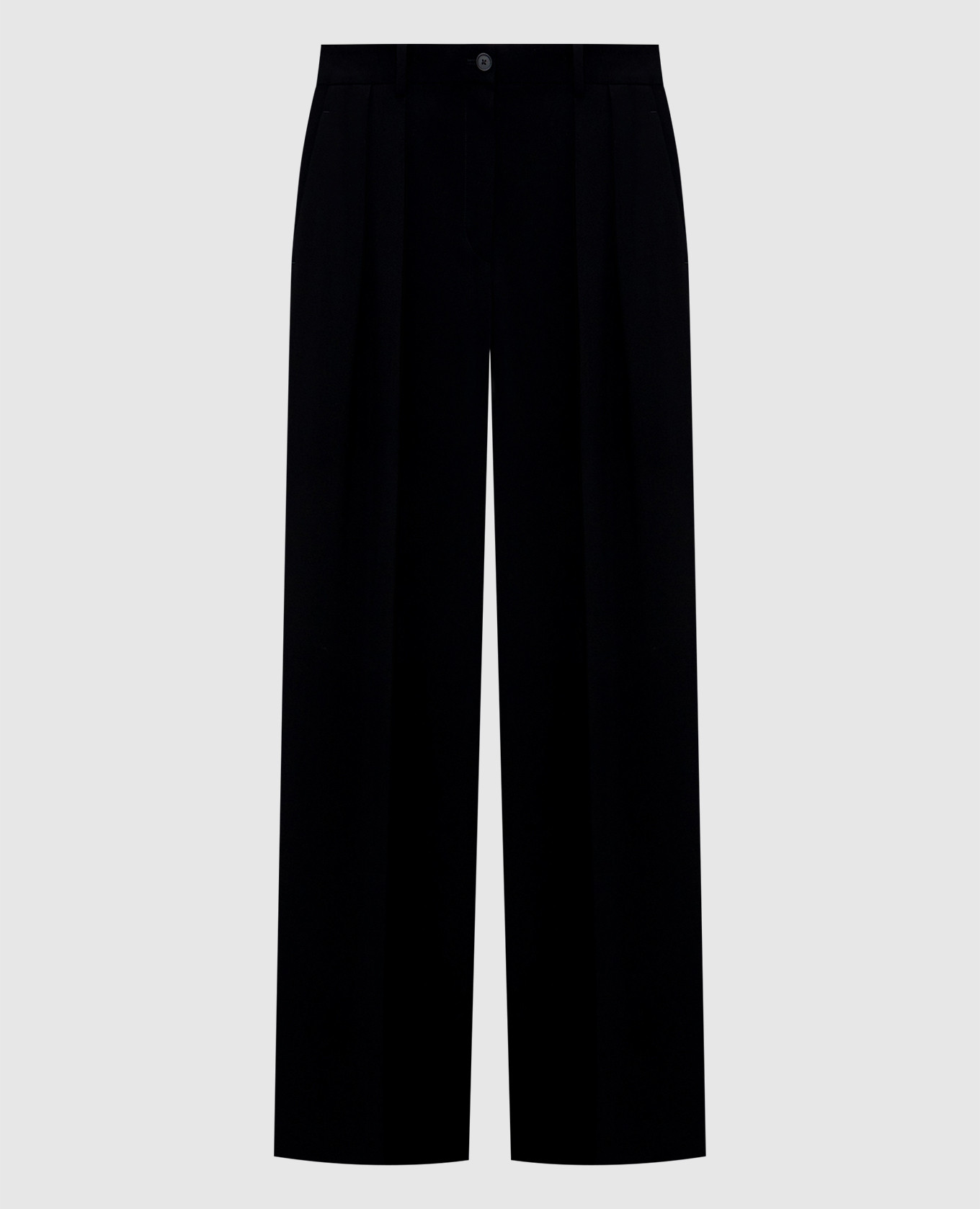 

Igor black pants with wool The Row