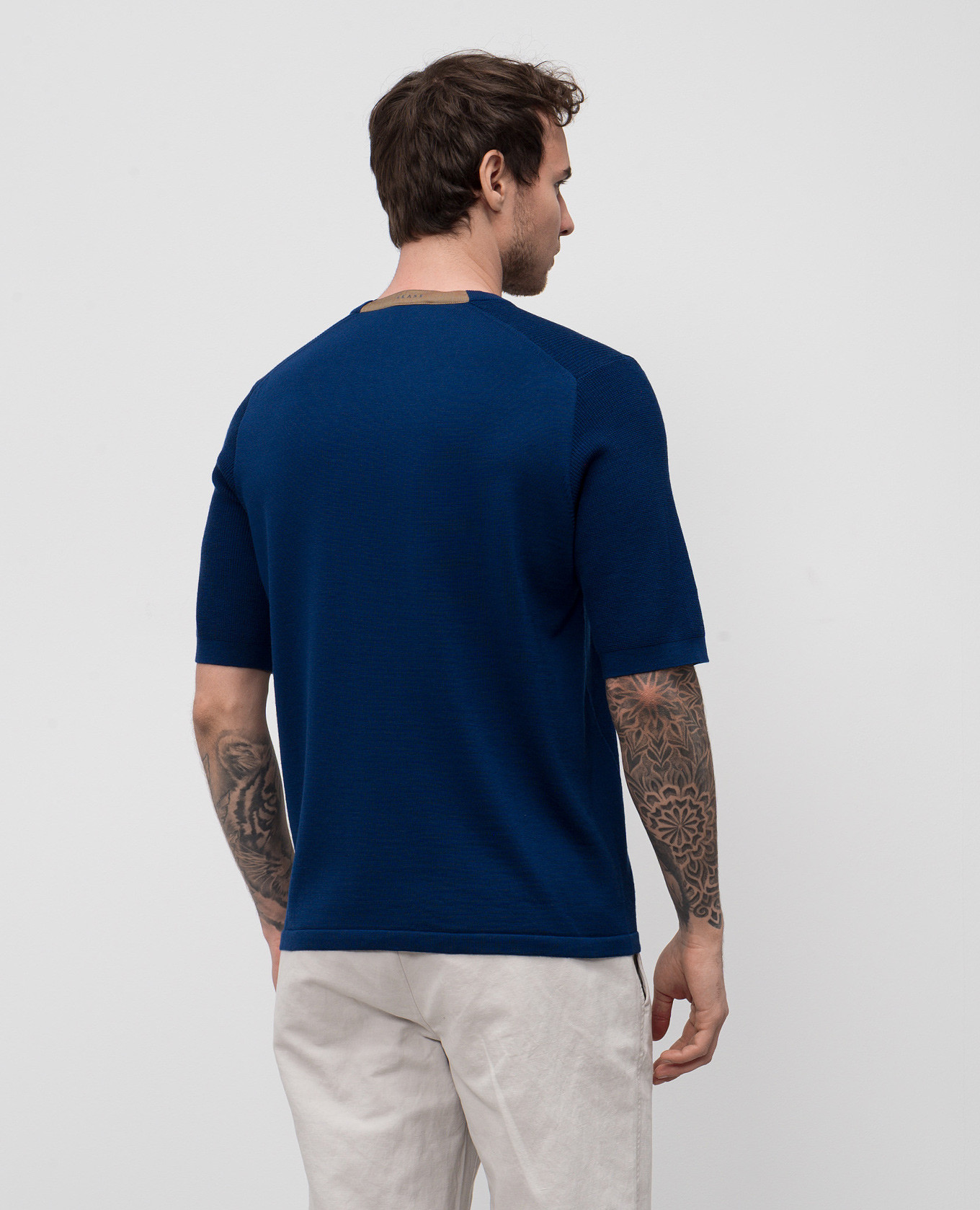 Blue Waffle wool jumper Sease 4