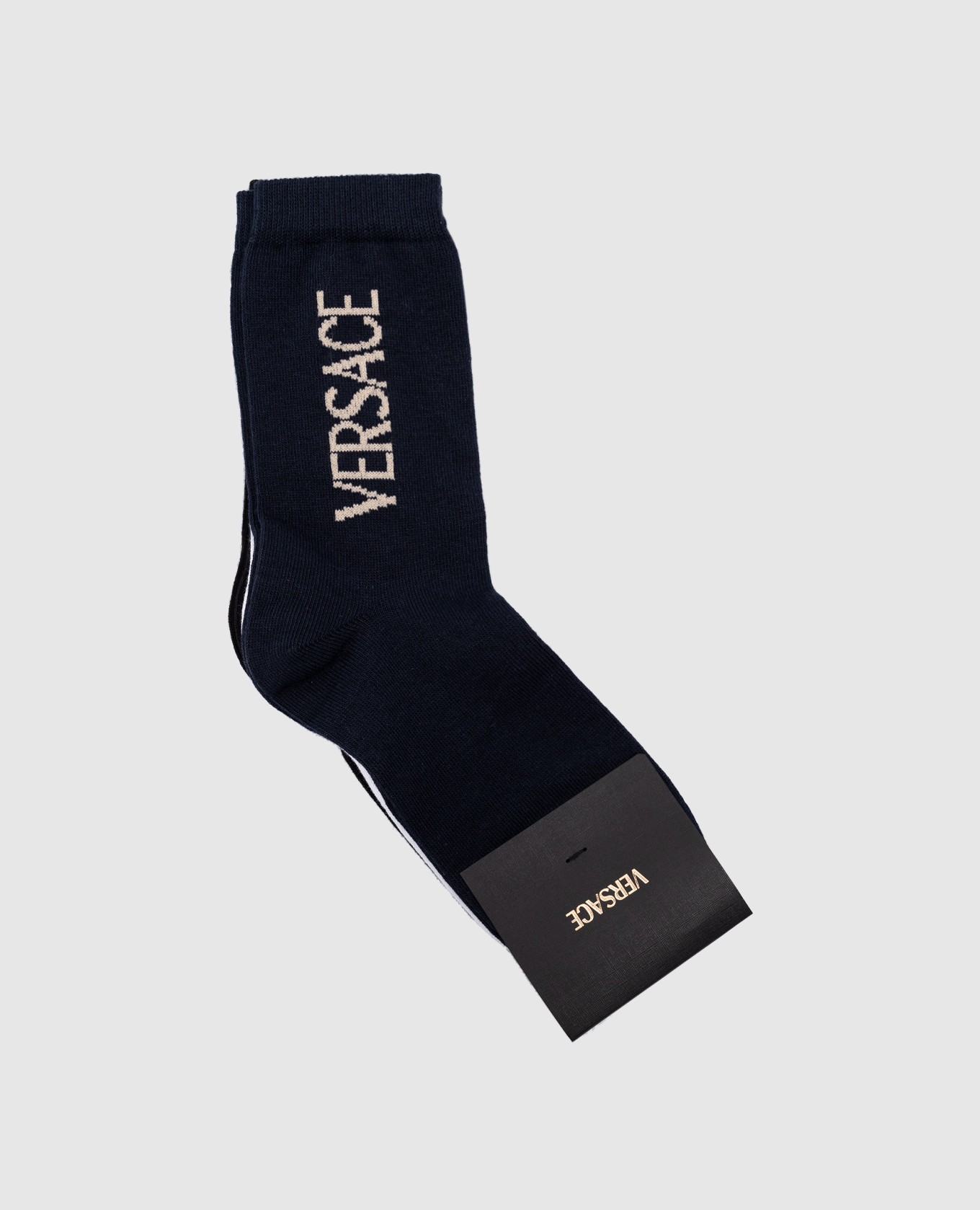 Versace Children's set of socks with a logo pattern