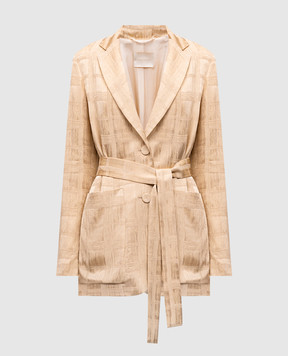 Momoni Beige Nawi jacket 255MMOJA018255MO41