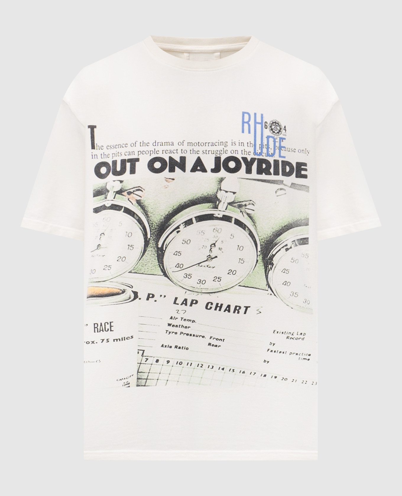 

Joyride white t-shirt Rhude