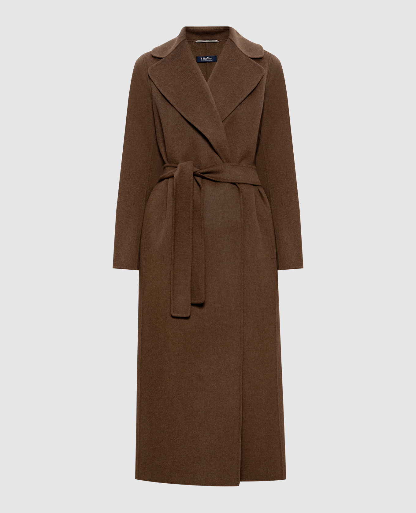 

Brown POLDO wool coat with a smell Max Mara