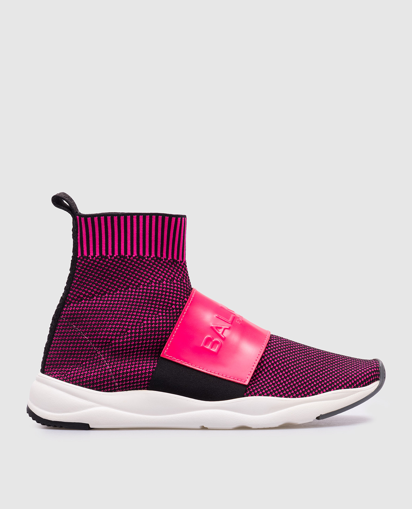 

Cameron pink logo sneakers Balmain, Розовый
