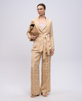 Momoni Beige Nawi jacket 255MMOJA018255MO41